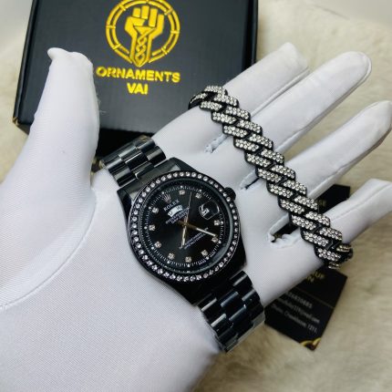 লাক্সারি লেডিস ব্রেসলেট ওয়াচ - আভিজাত্য এবং স্টাইলের অপূর্ব সমন্বয়।